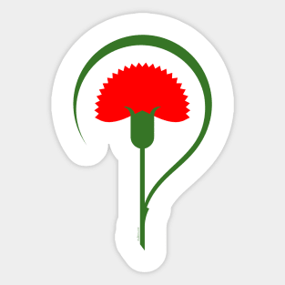 Carnation Sticker